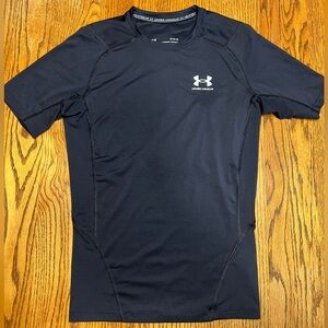 Under Armour Black Heatgear Athletic T-Shirt size M